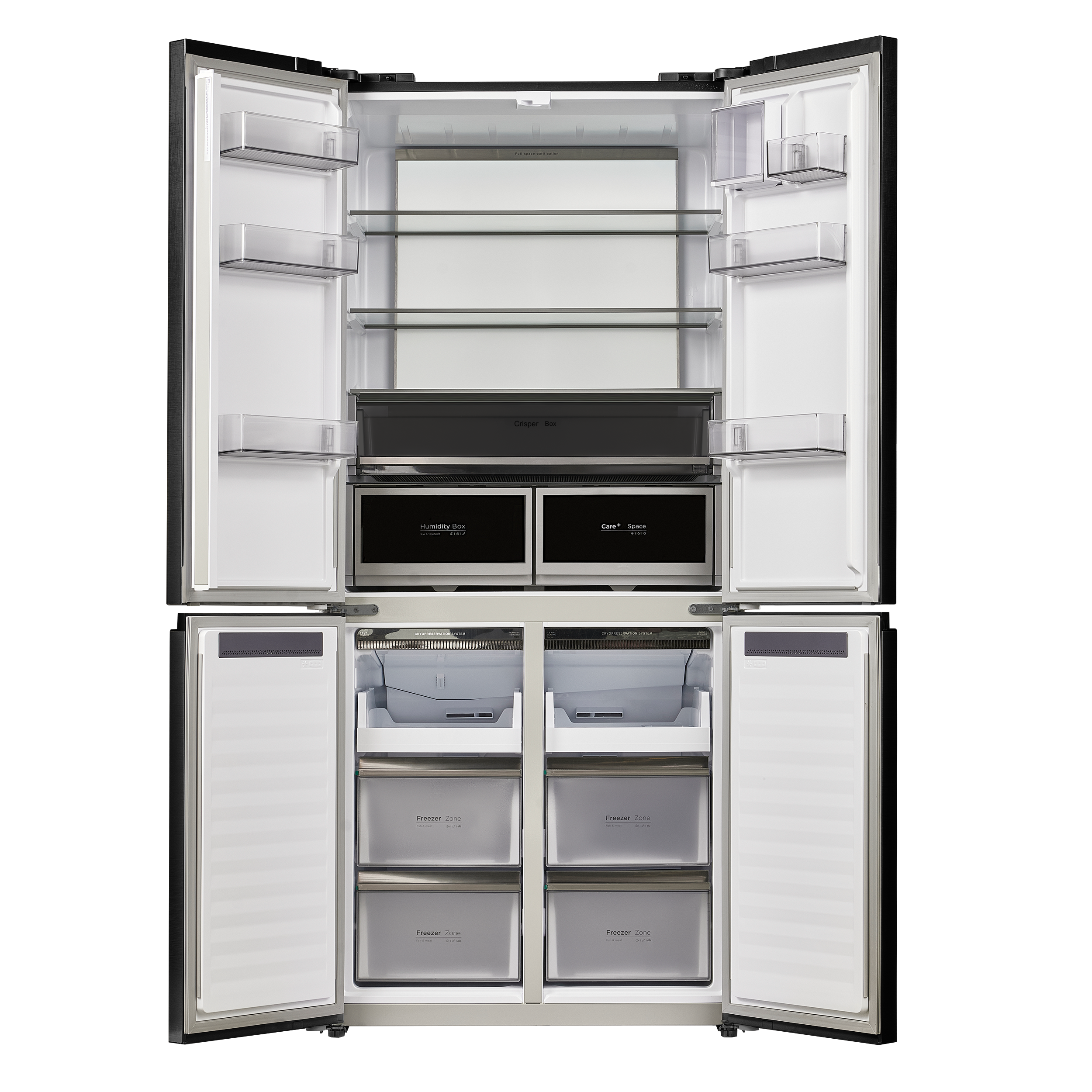 Холодильник Maunfeld MFF190NFDGN Matt Inverter — фото 3