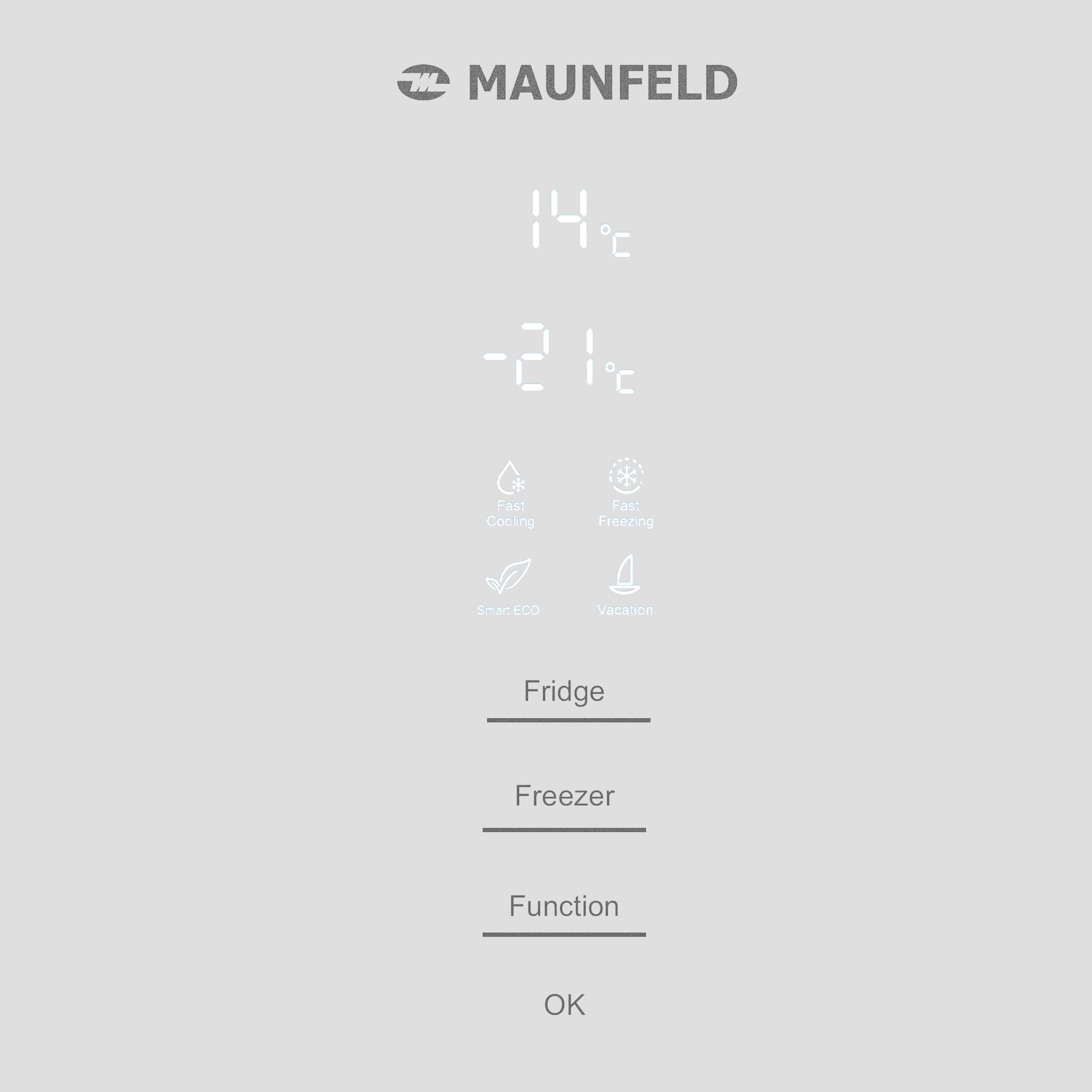 Холодильник Maunfeld MFF185NFW Matt Inverter — фото 9