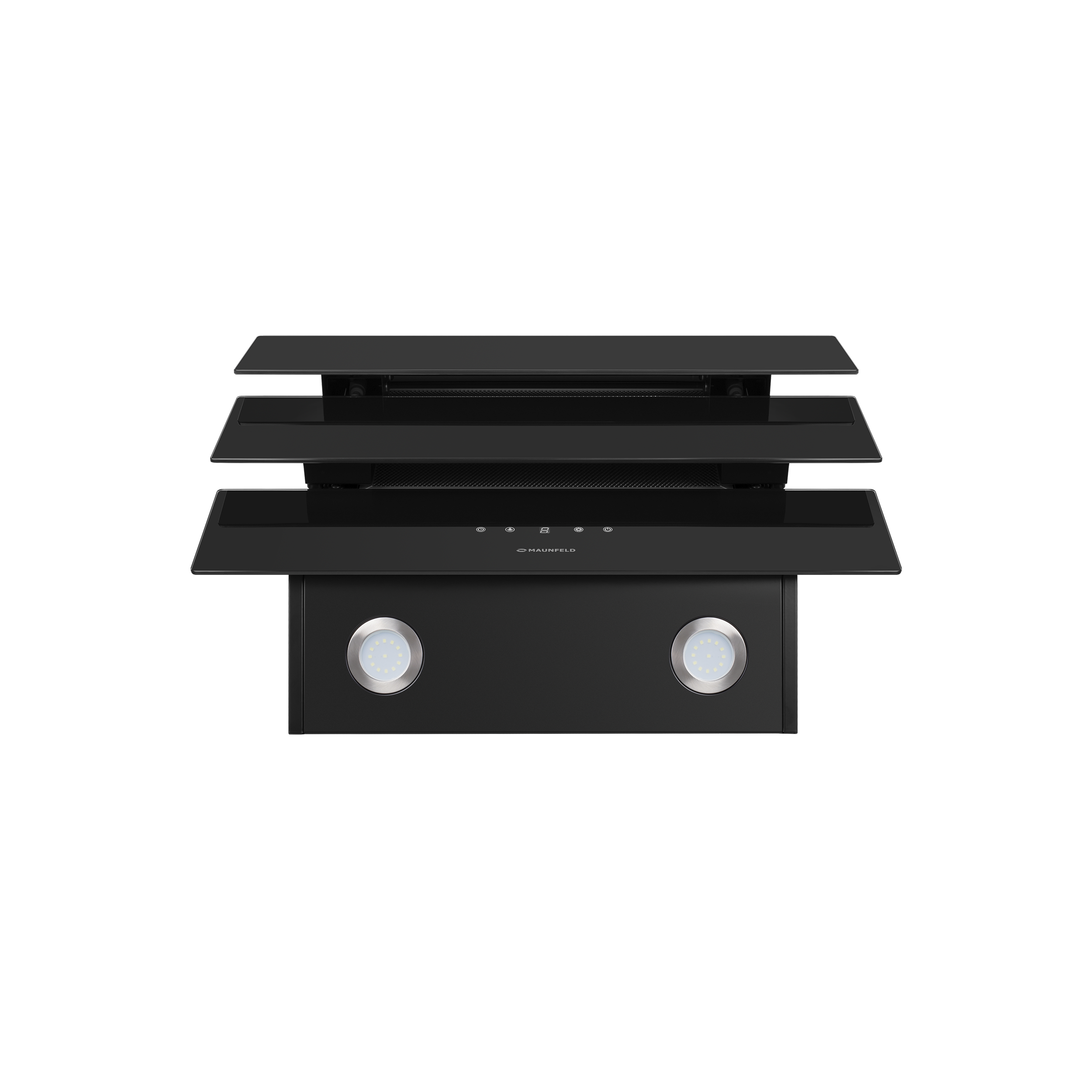 Вытяжка Maunfeld Manchester Light 60 Black Glass Black — фото 5