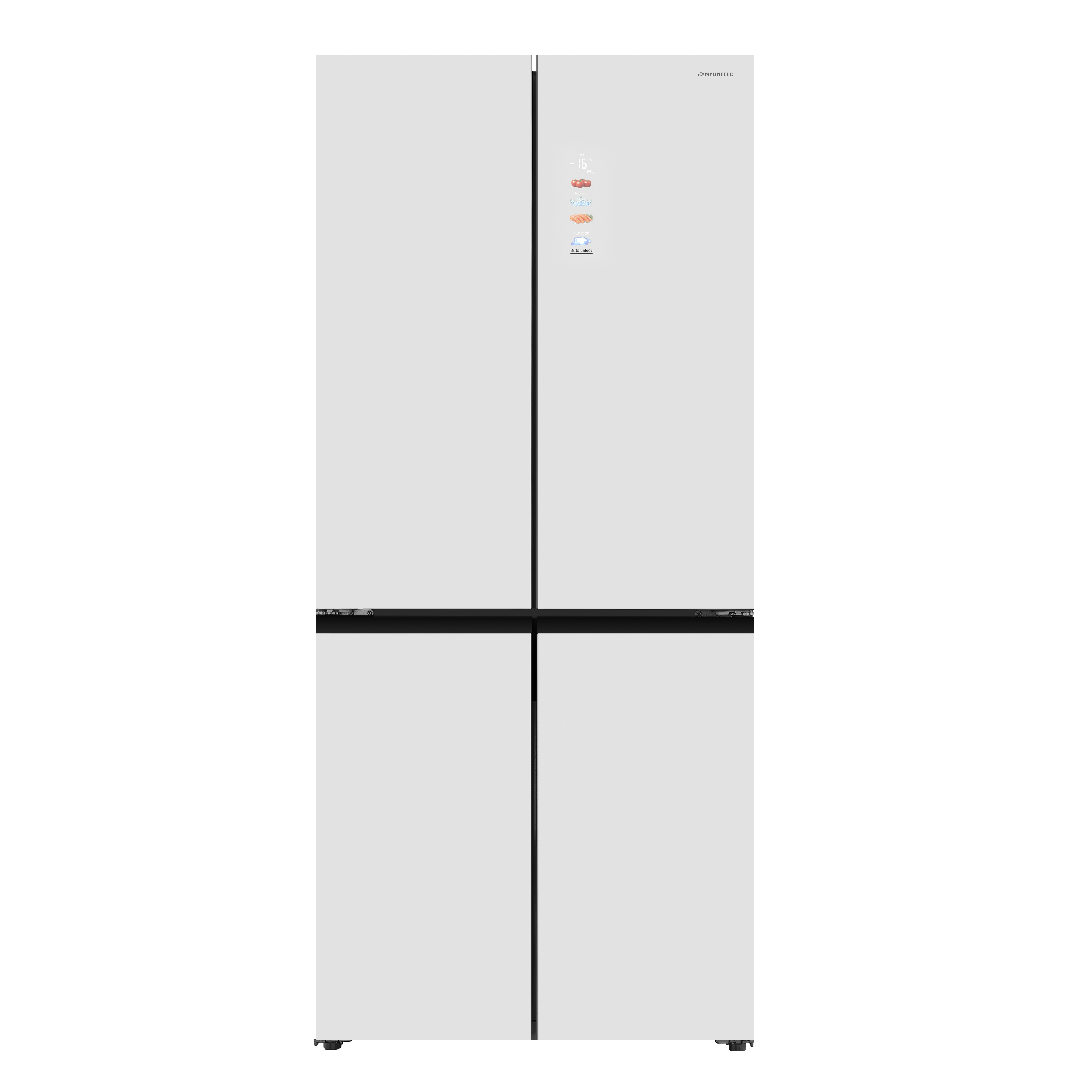Холодильник Maunfeld MFF190NFDPW Matt Inverter