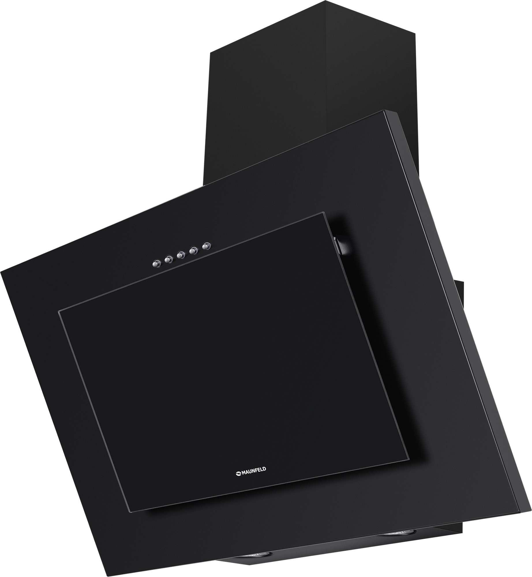 Вытяжка Maunfeld TOWER Light 50 Black Glass Black — фото 2