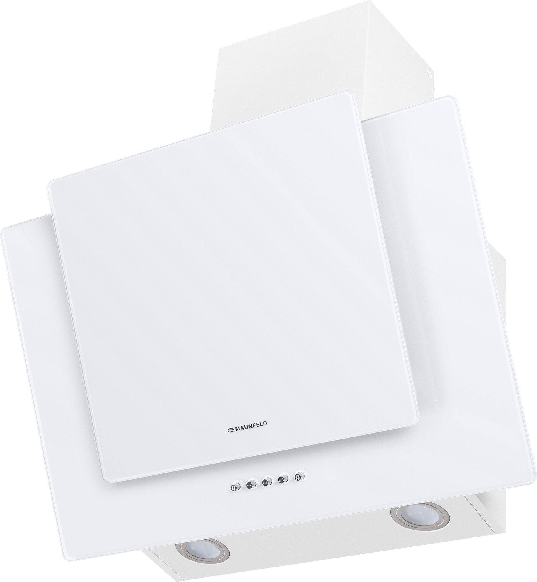 Вытяжка Maunfeld WIND PUSH 50 Glass White — фото 2