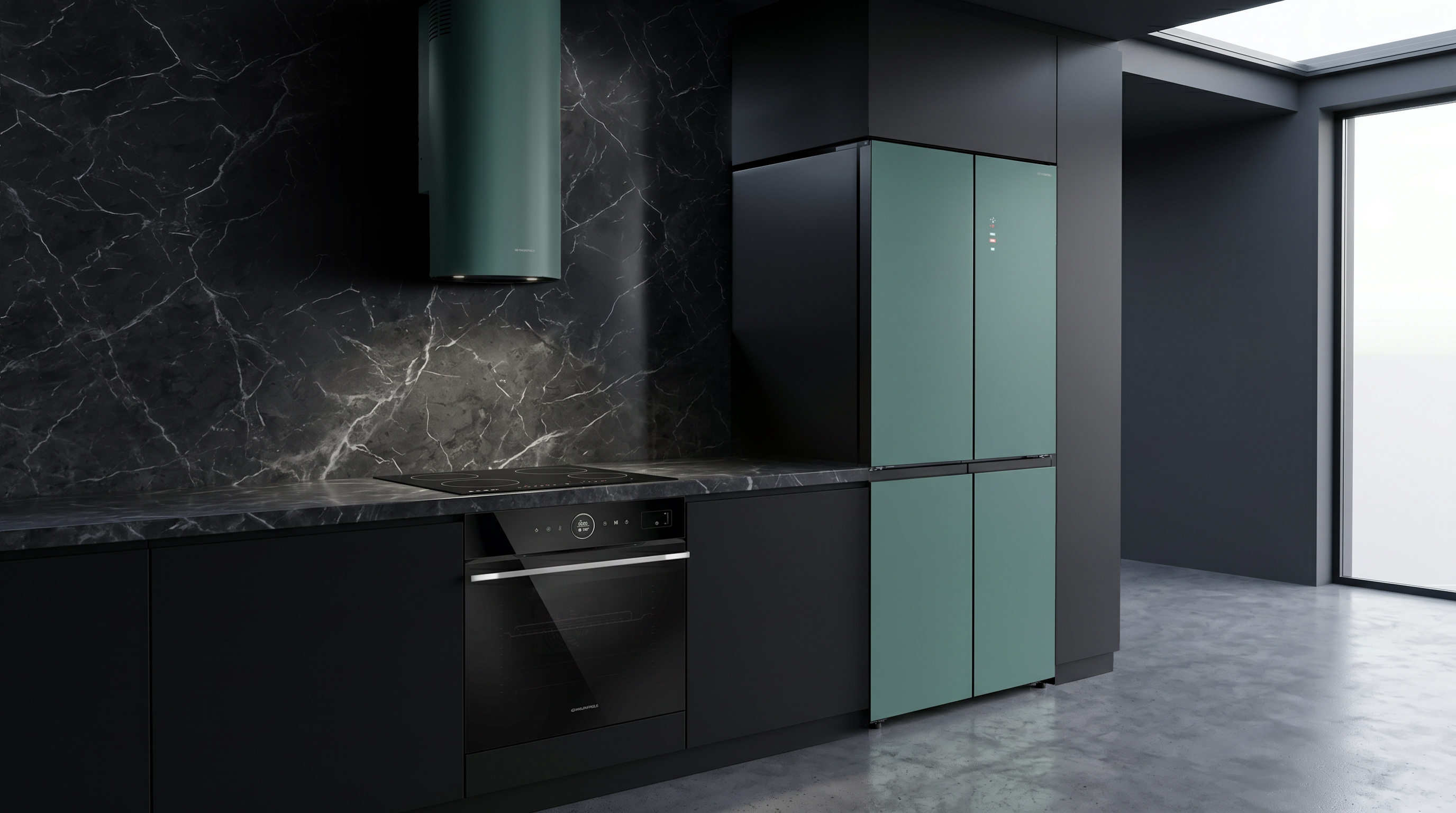 Холодильник Maunfeld MFF190NFDGN Matt Inverter — фото 21