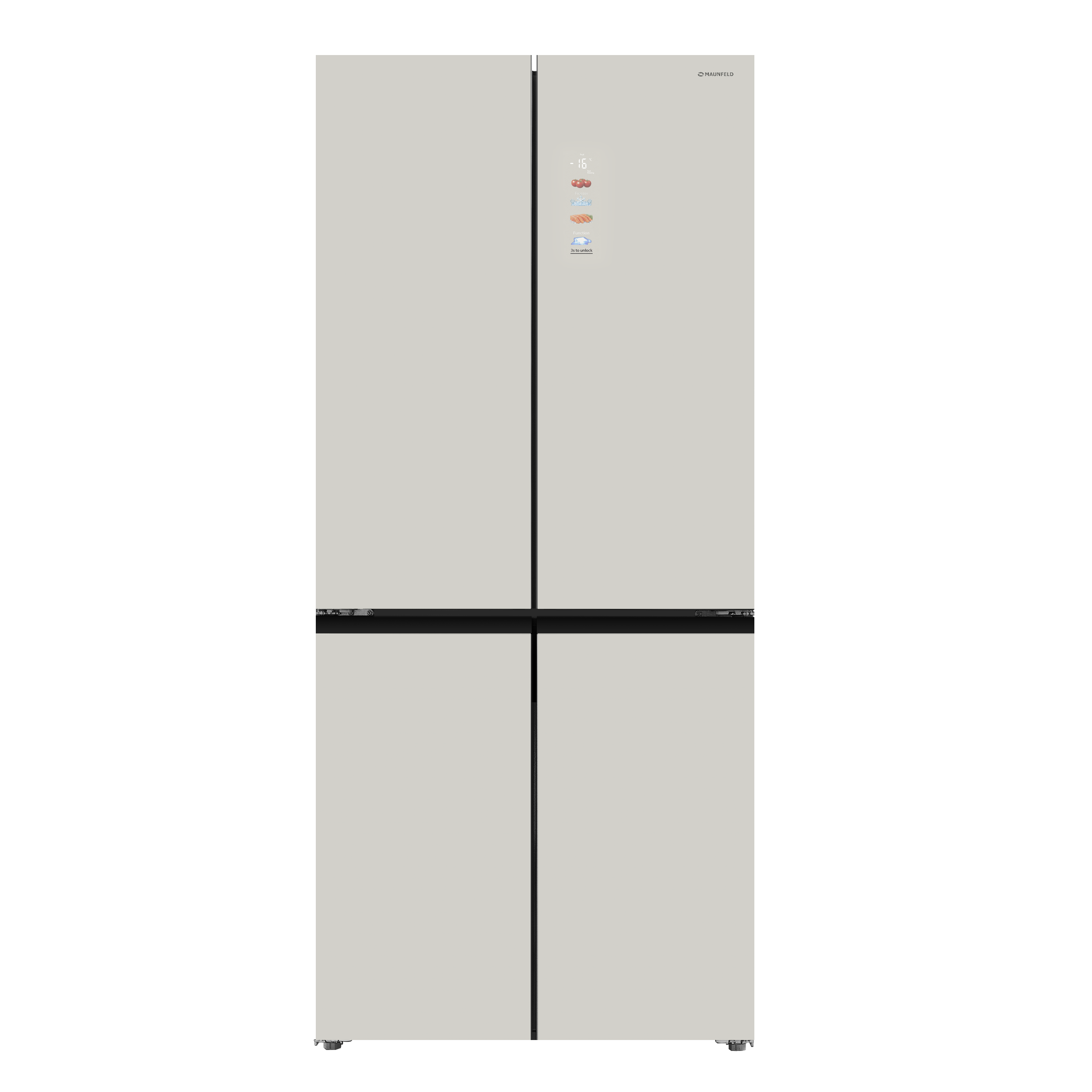 Холодильник Maunfeld MFF190NFDBG Matt Inverter