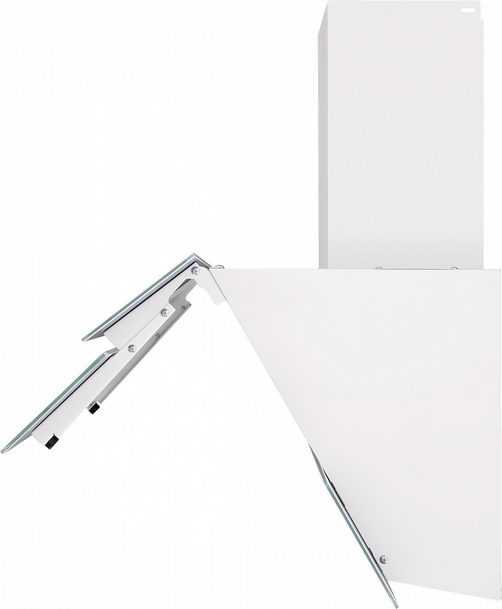 Вытяжка Maunfeld CASCADA PUSH 60 Glass White — фото 5