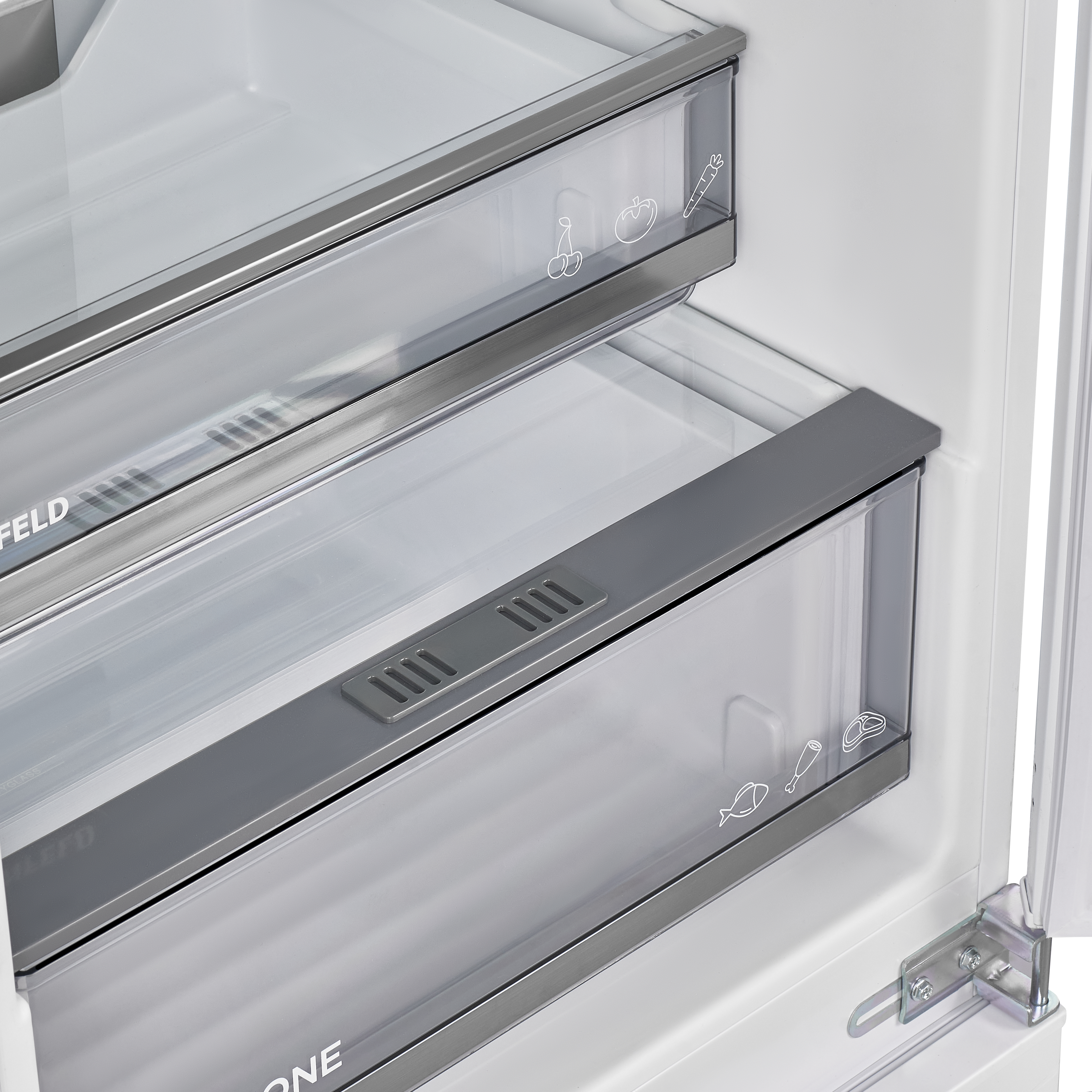 Холодильник Maunfeld MBF17754NFWHGR LUX Inverter — фото 11