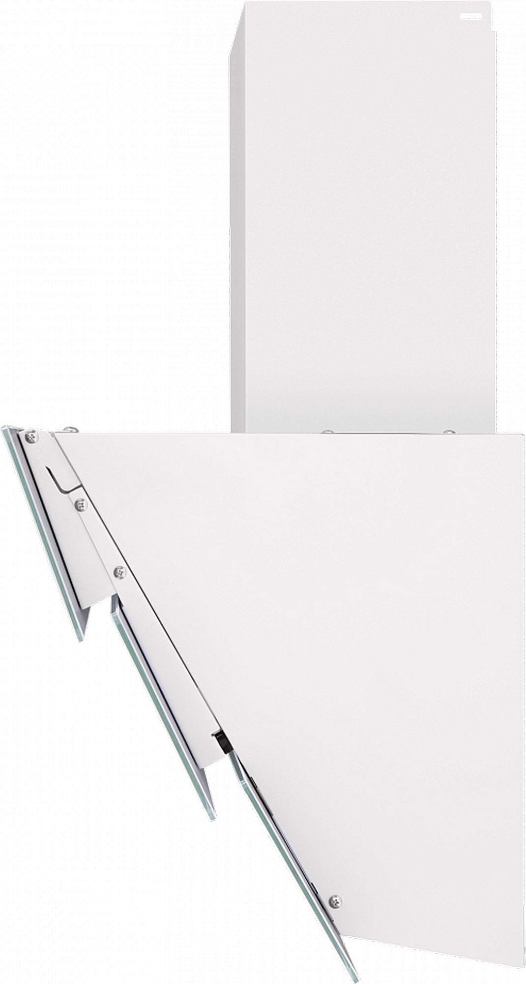 Вытяжка Maunfeld CASCADA PUSH 60 Glass White — фото 4