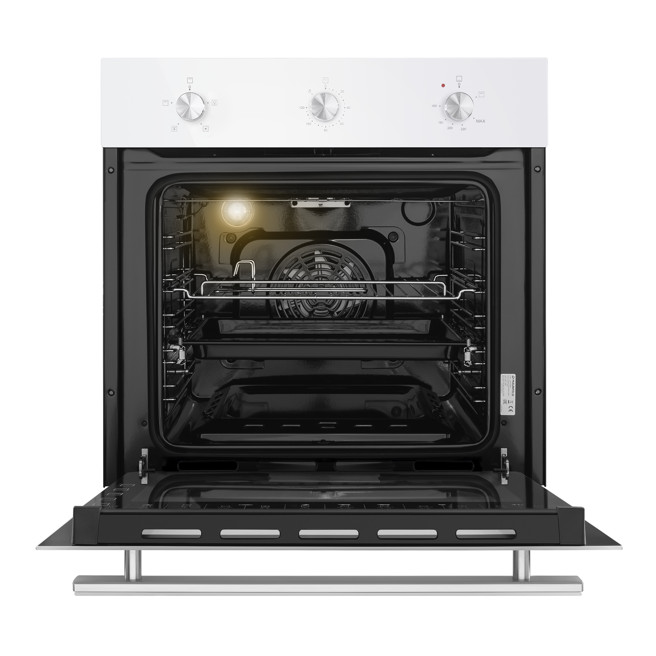 Духовой шкаф Maunfeld EOGC604W Slim — фото 4