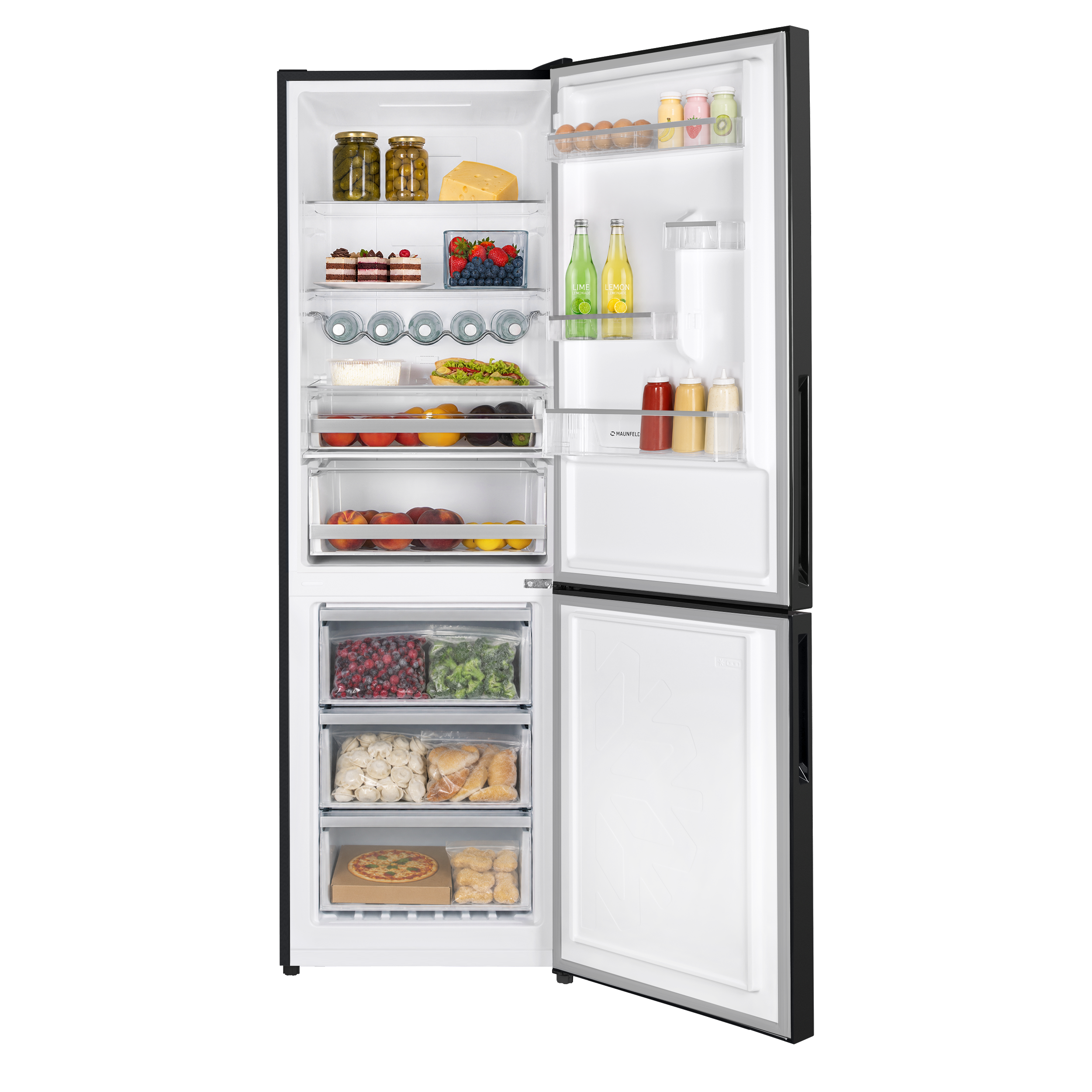 Холодильник Maunfeld MFF185NFW Matt Inverter — фото 5