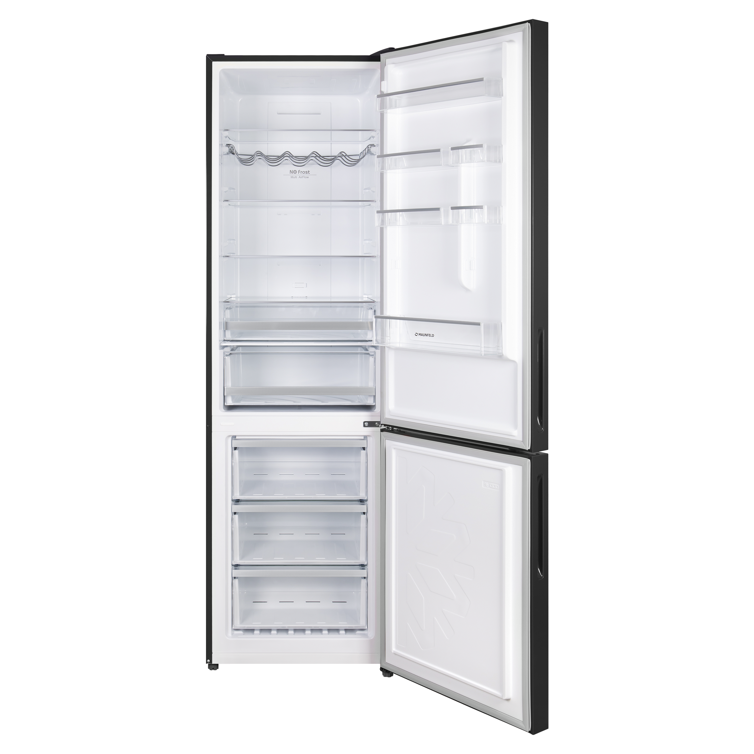 Холодильник Maunfeld MFF200NFB Matt Inverter — фото 3