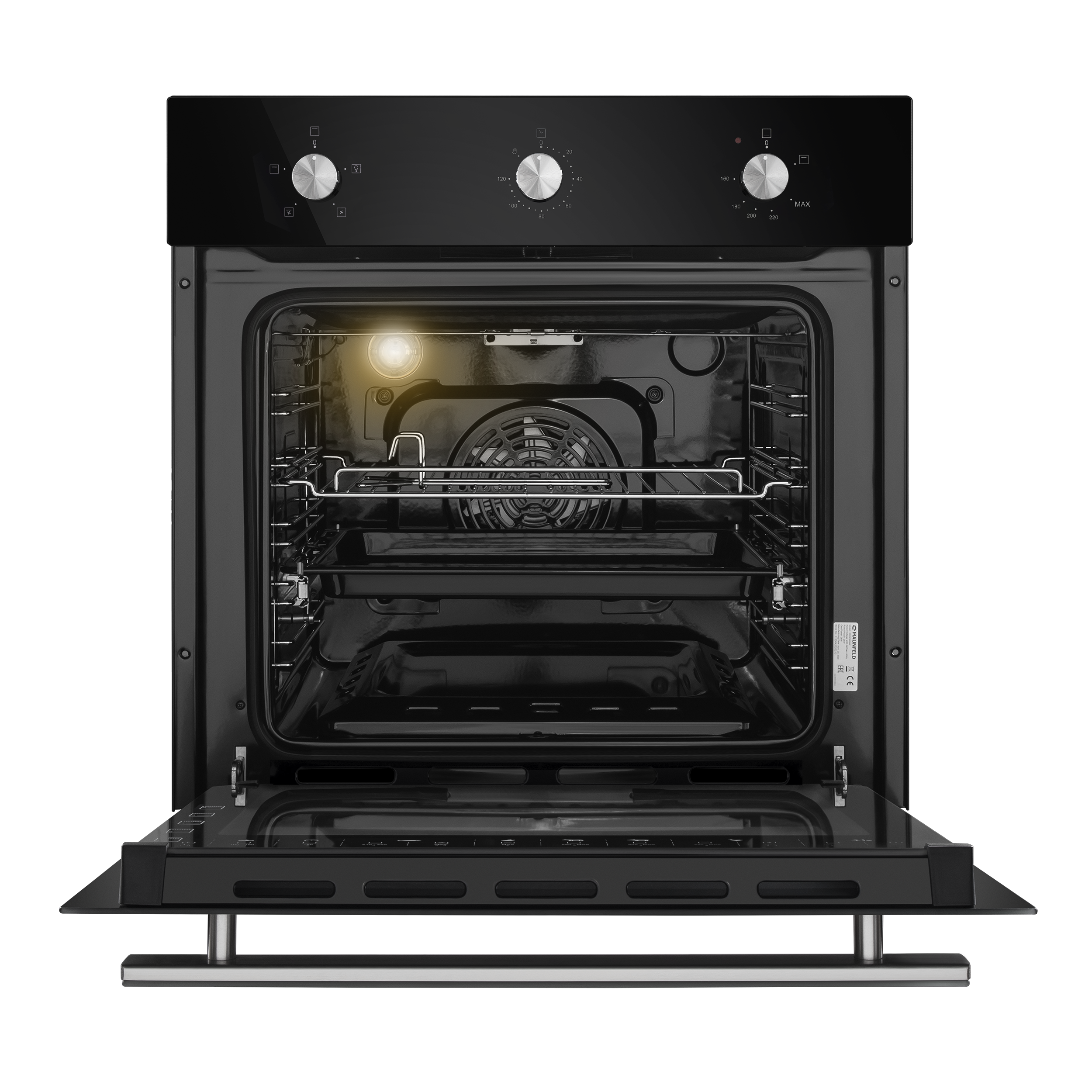 Духовой шкаф Maunfeld EOGC604B Slim — фото 4