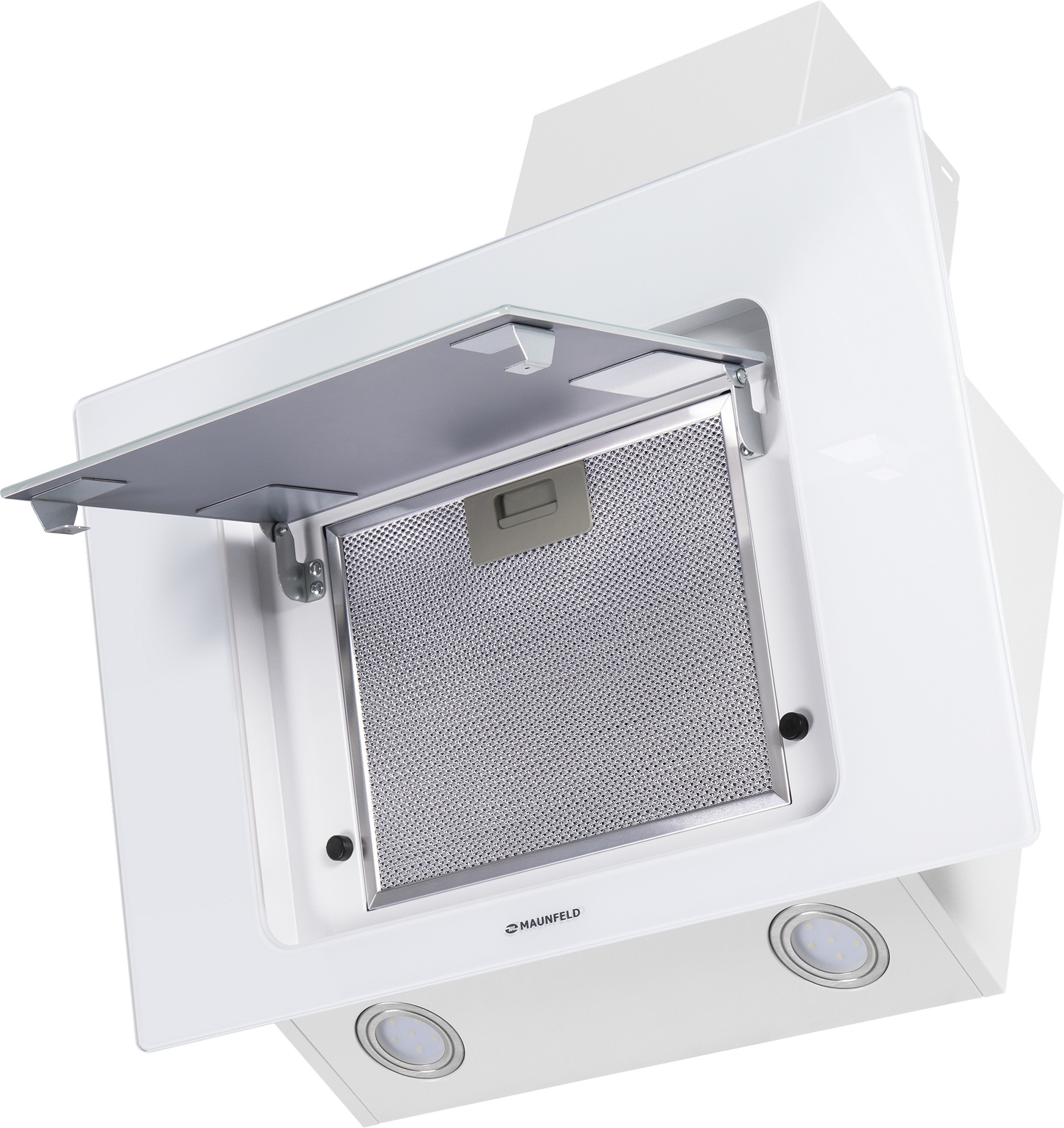 Вытяжка Maunfeld YORK PUSH 50 Glass White — фото 3