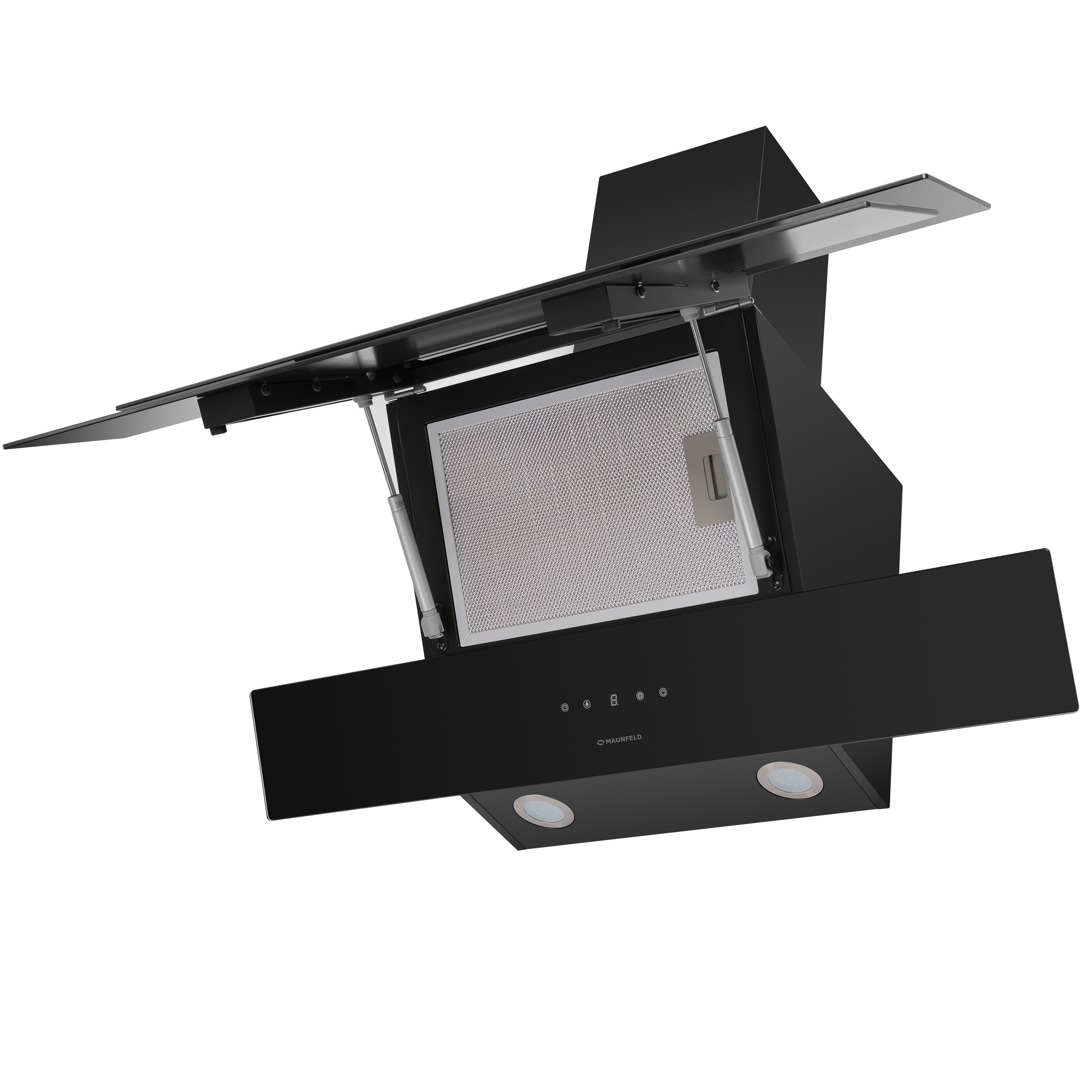 Вытяжка Maunfeld Manchester Light 90 Black Glass Black — фото 12