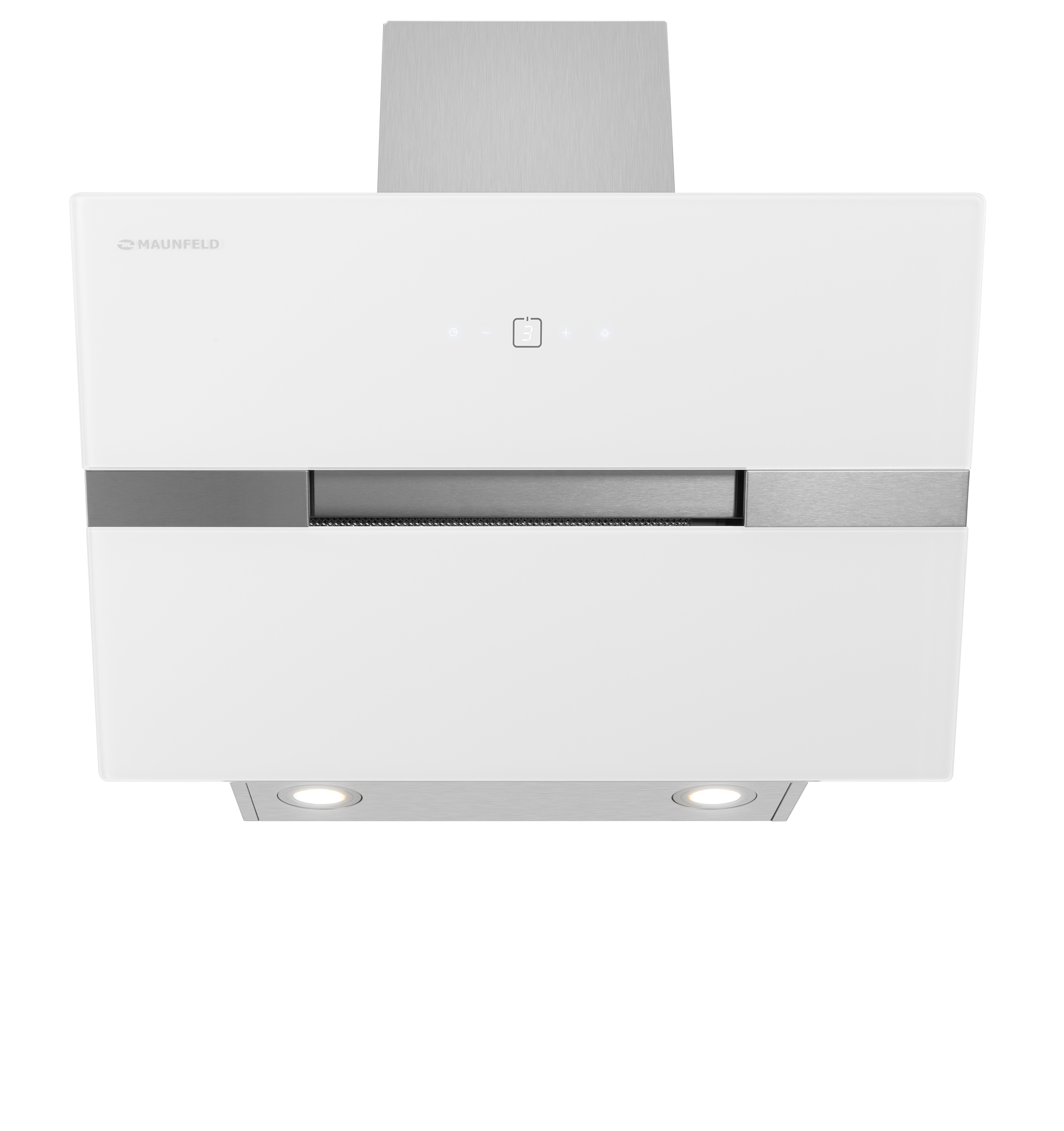Вытяжка Maunfeld MERSEY 50 Inox Glass white — фото 2