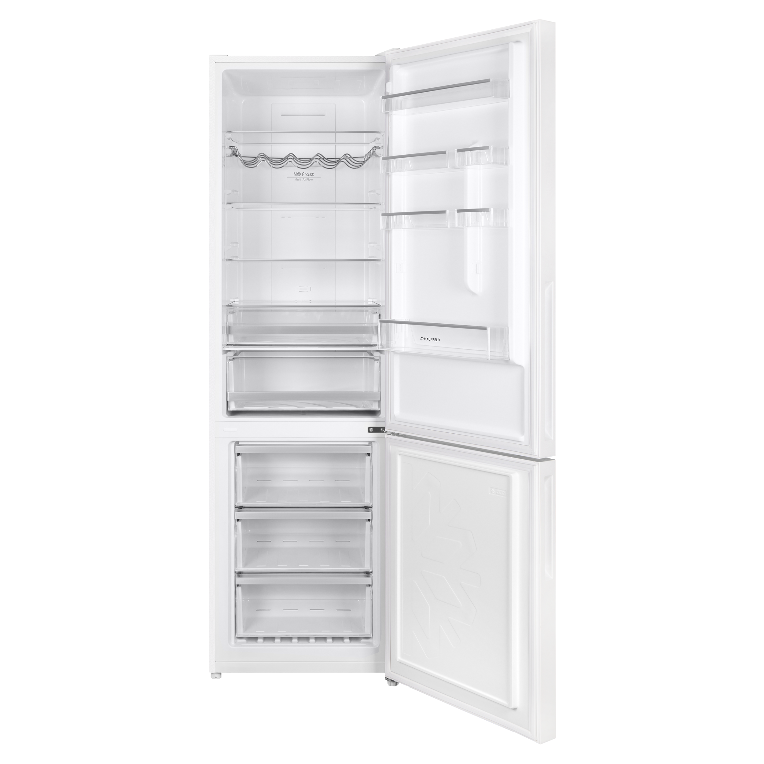 Холодильник Maunfeld MFF200NFW Inverter — фото 2