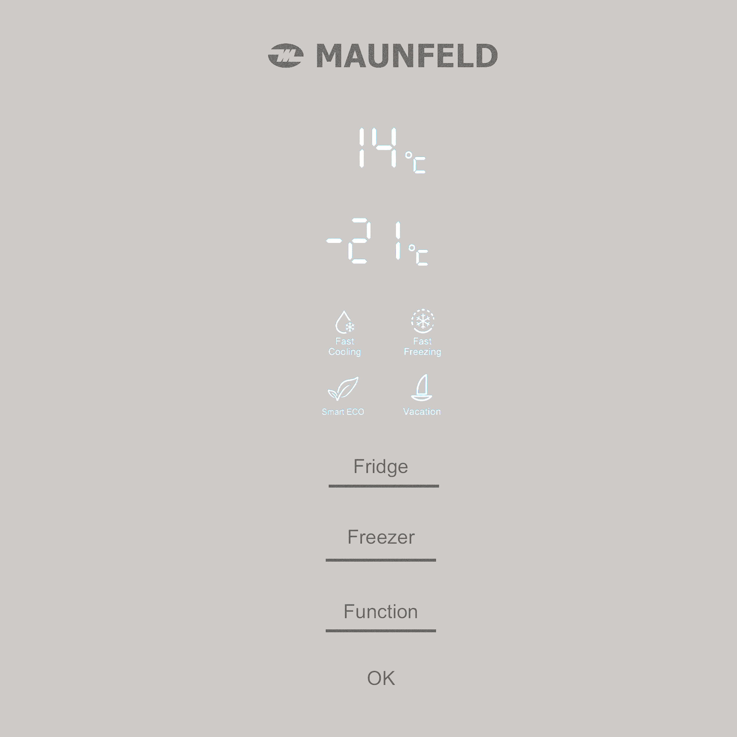Холодильник Maunfeld MFF185NFBG Matt Inverter — фото 9