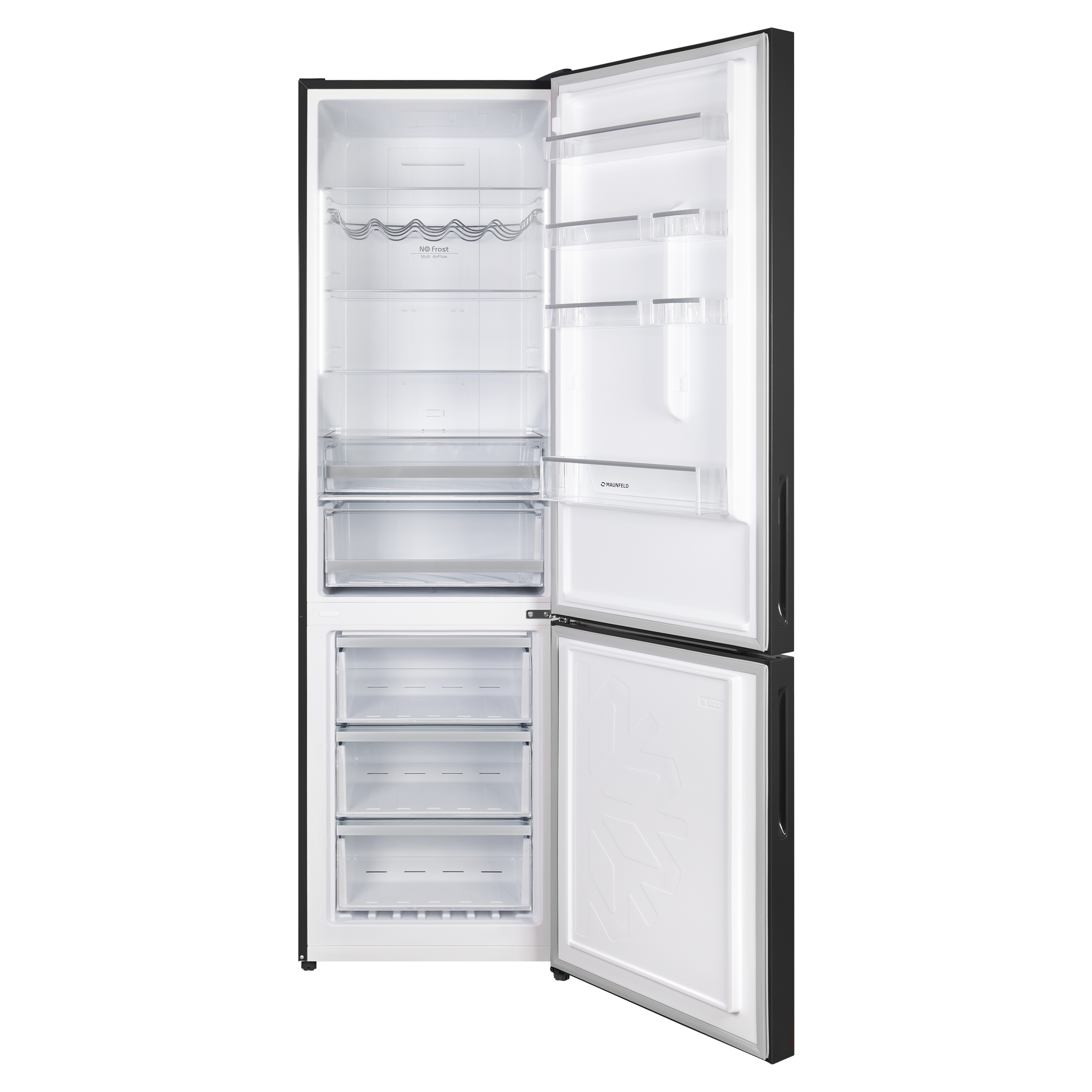 Холодильник Maunfeld MFF200NFGN Matt Inverter — фото 4