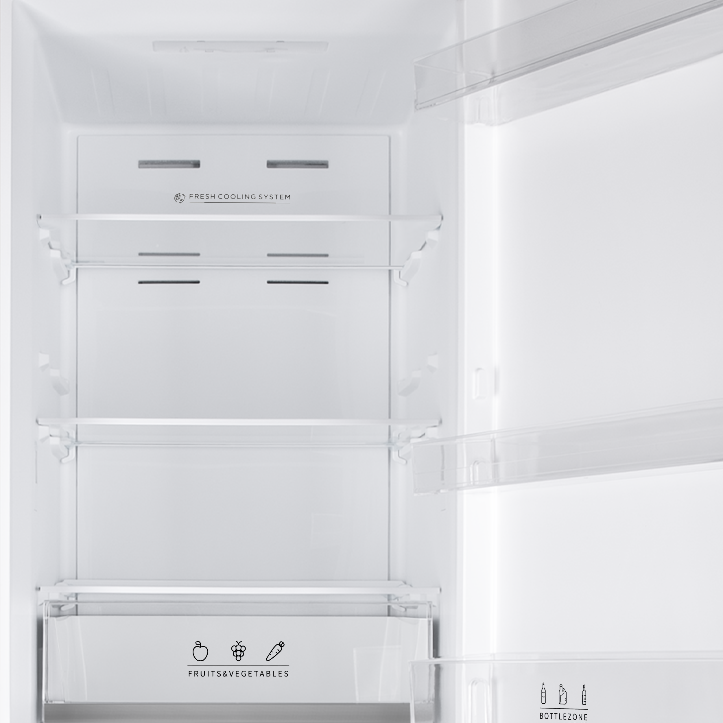 Холодильник Maunfeld MFF201NFDBG Inverter — фото 7