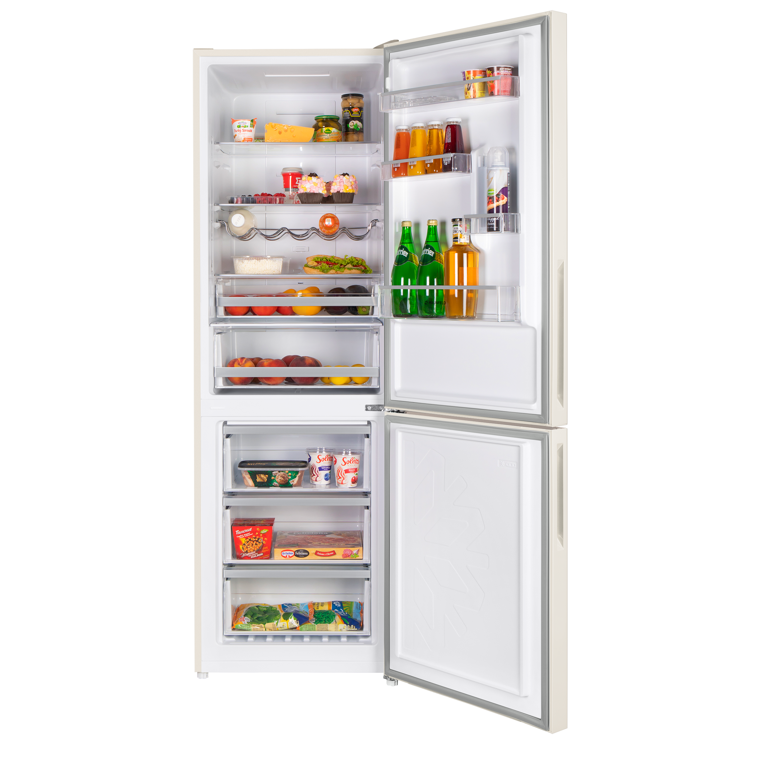 Холодильник Maunfeld MFF185NFBG Inverter