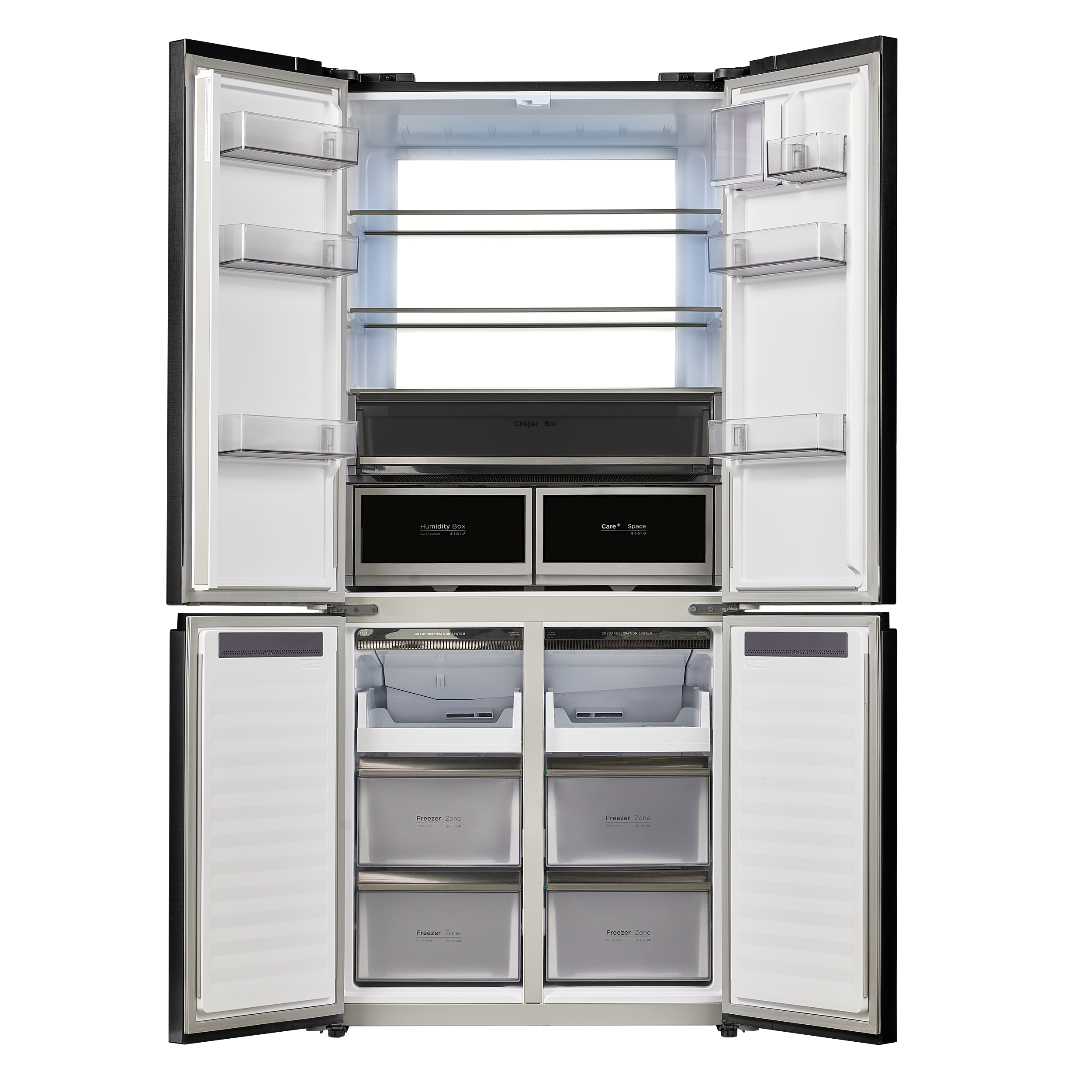Холодильник Maunfeld MFF190NFDBG Matt Inverter — фото 4