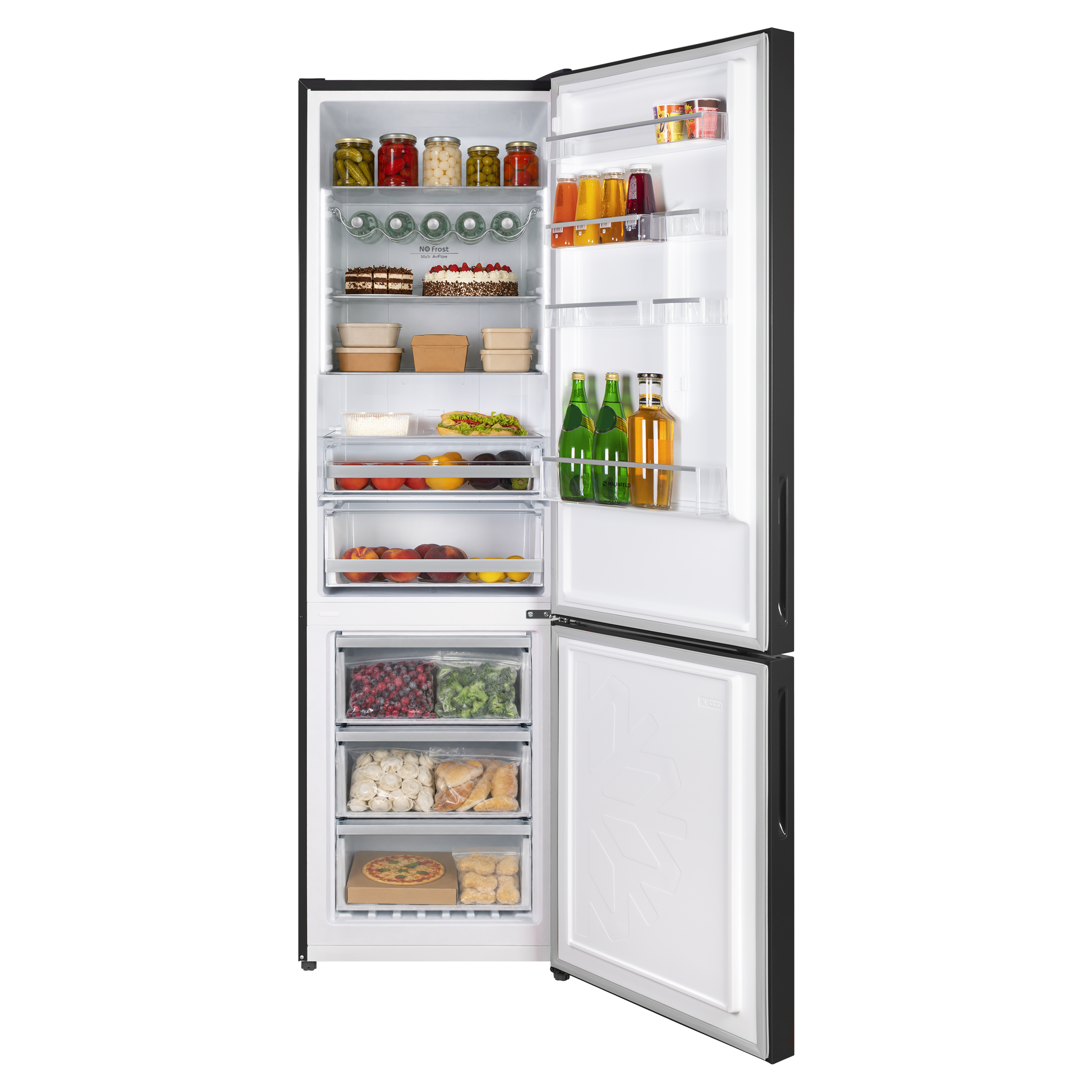 Холодильник Maunfeld MFF200NFW Matt Inverter — фото 5