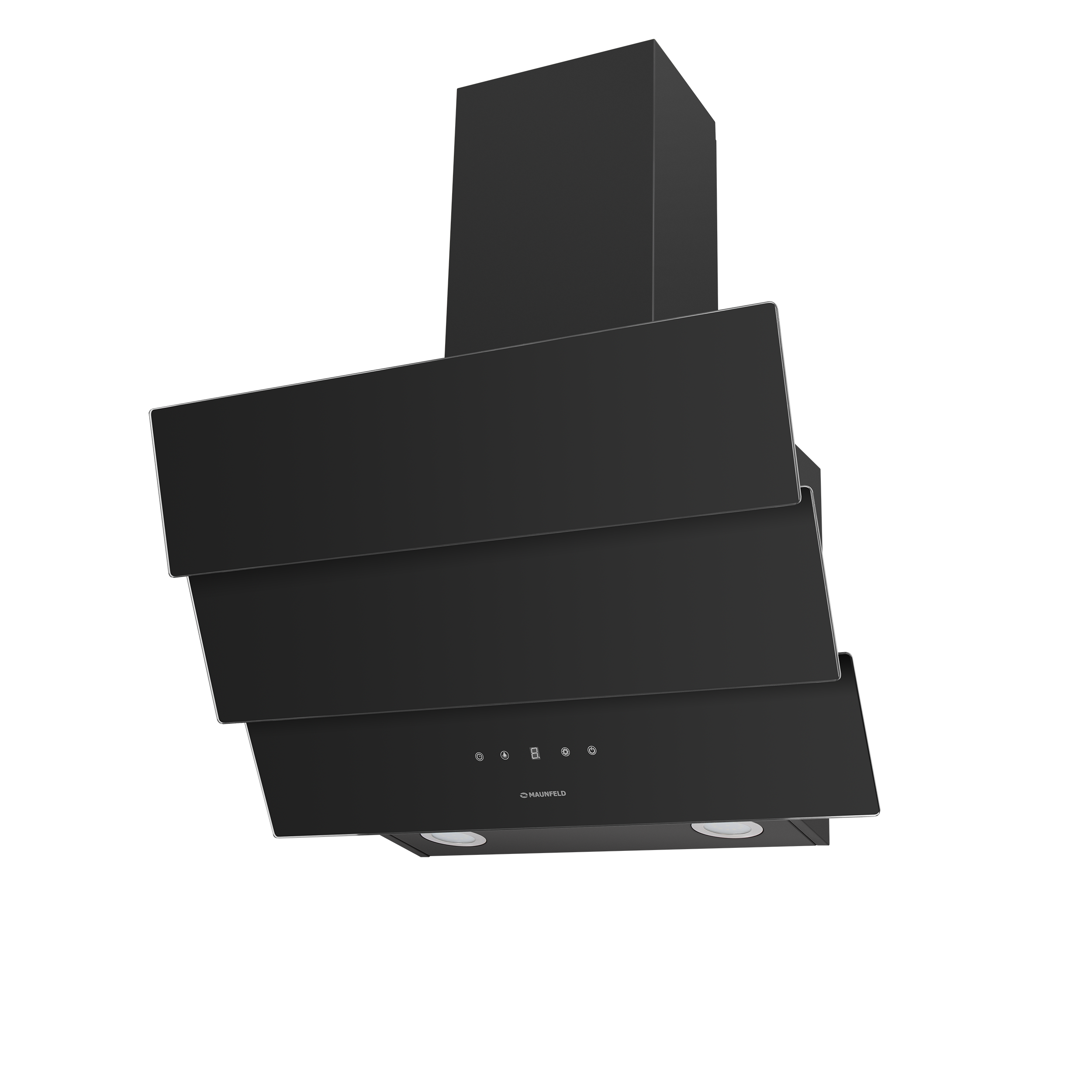 Вытяжка Maunfeld Manchester Light 60 Black Glass Black