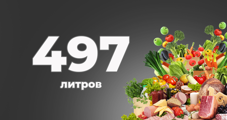 Рекордный внутренний объем для продуктов. Благодаря новым технологиям стенки холодильника стали тоньше, а объем увеличился на 15%.