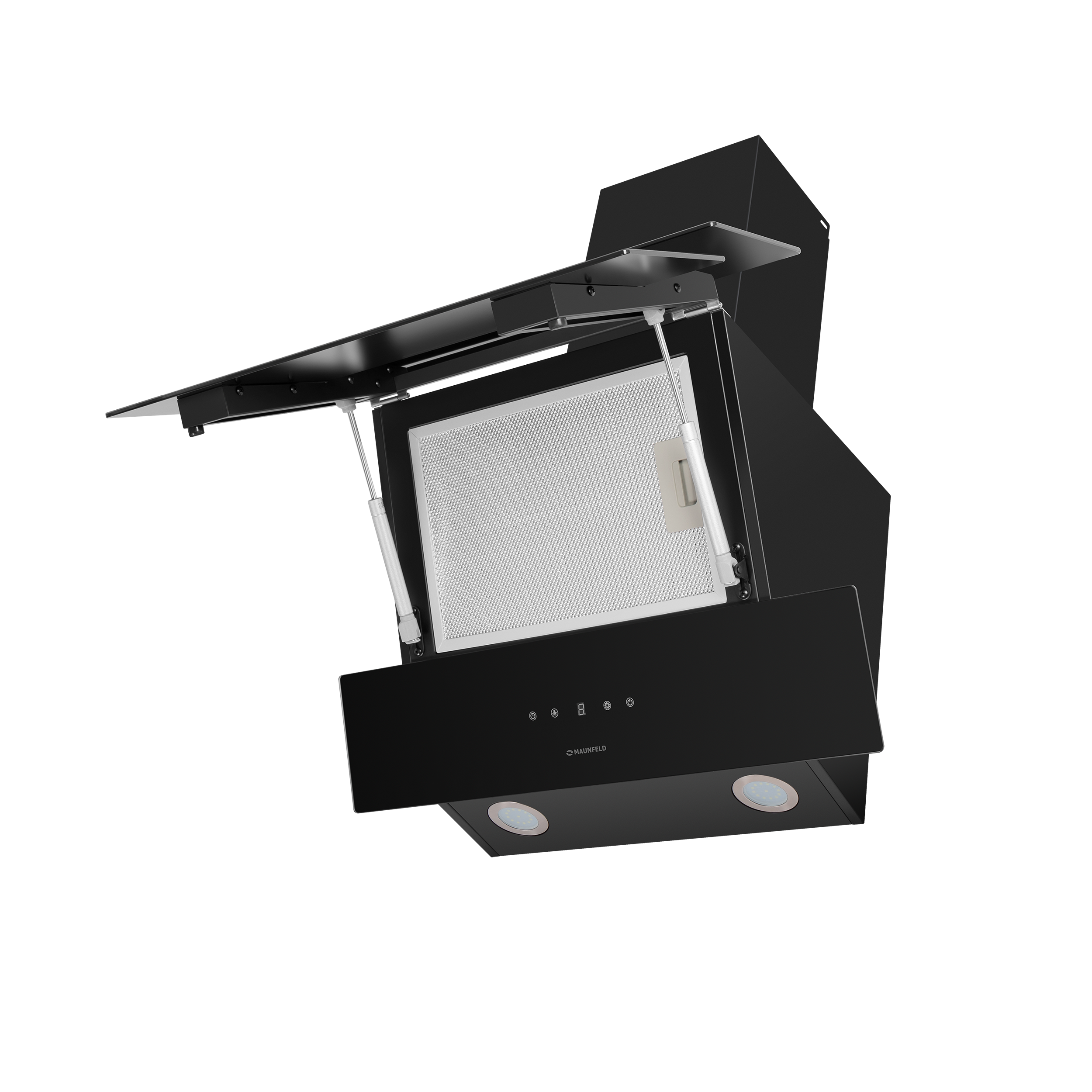 Вытяжка Maunfeld Manchester Light 60 Black Glass Black — фото 4