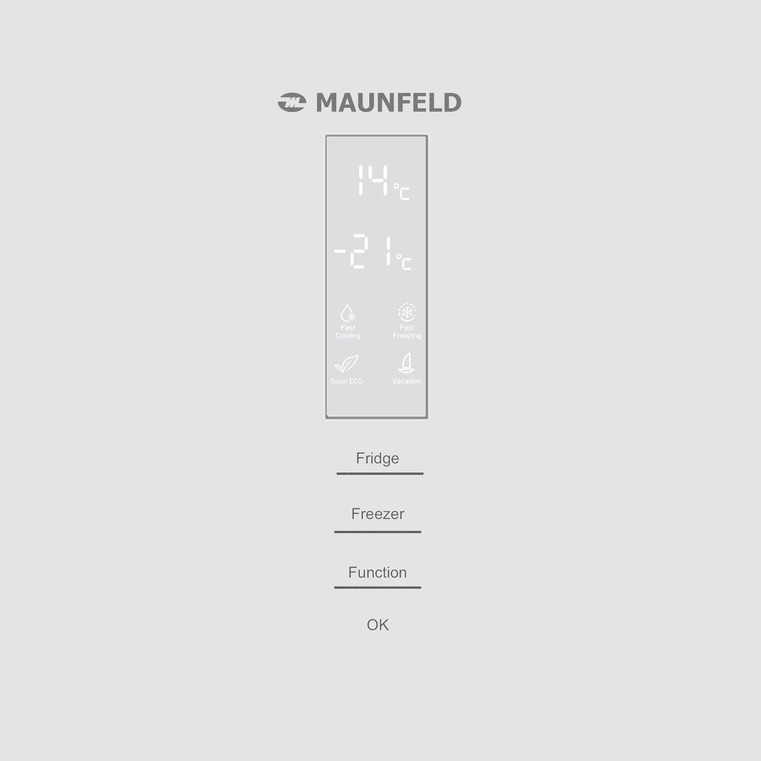 Холодильник Maunfeld MFF200NFW Matt Inverter — фото 9