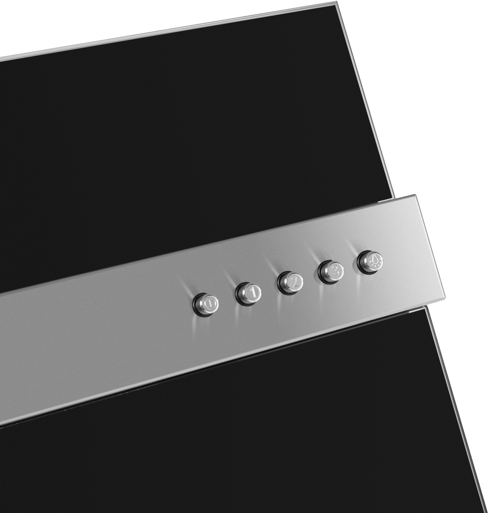 Вытяжка Maunfeld BRIDGE Line 50 Black stripe Inox — фото 7