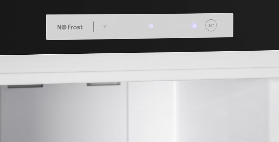 Электронное управление. Режимы заморозки: -16°С, -18°С, -20°С, -22°С, -24°С