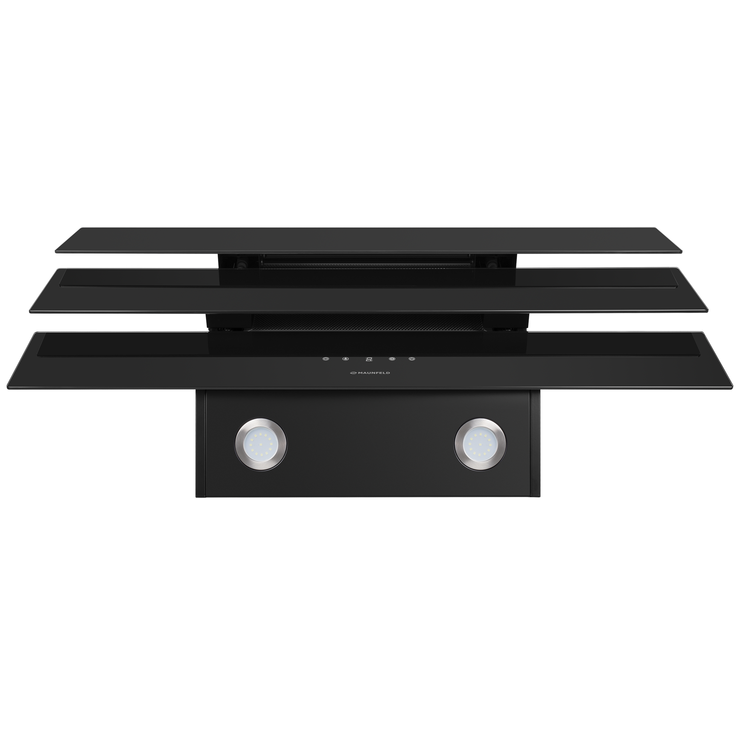 Вытяжка Maunfeld Manchester Light 90 Black Glass Black — фото 4