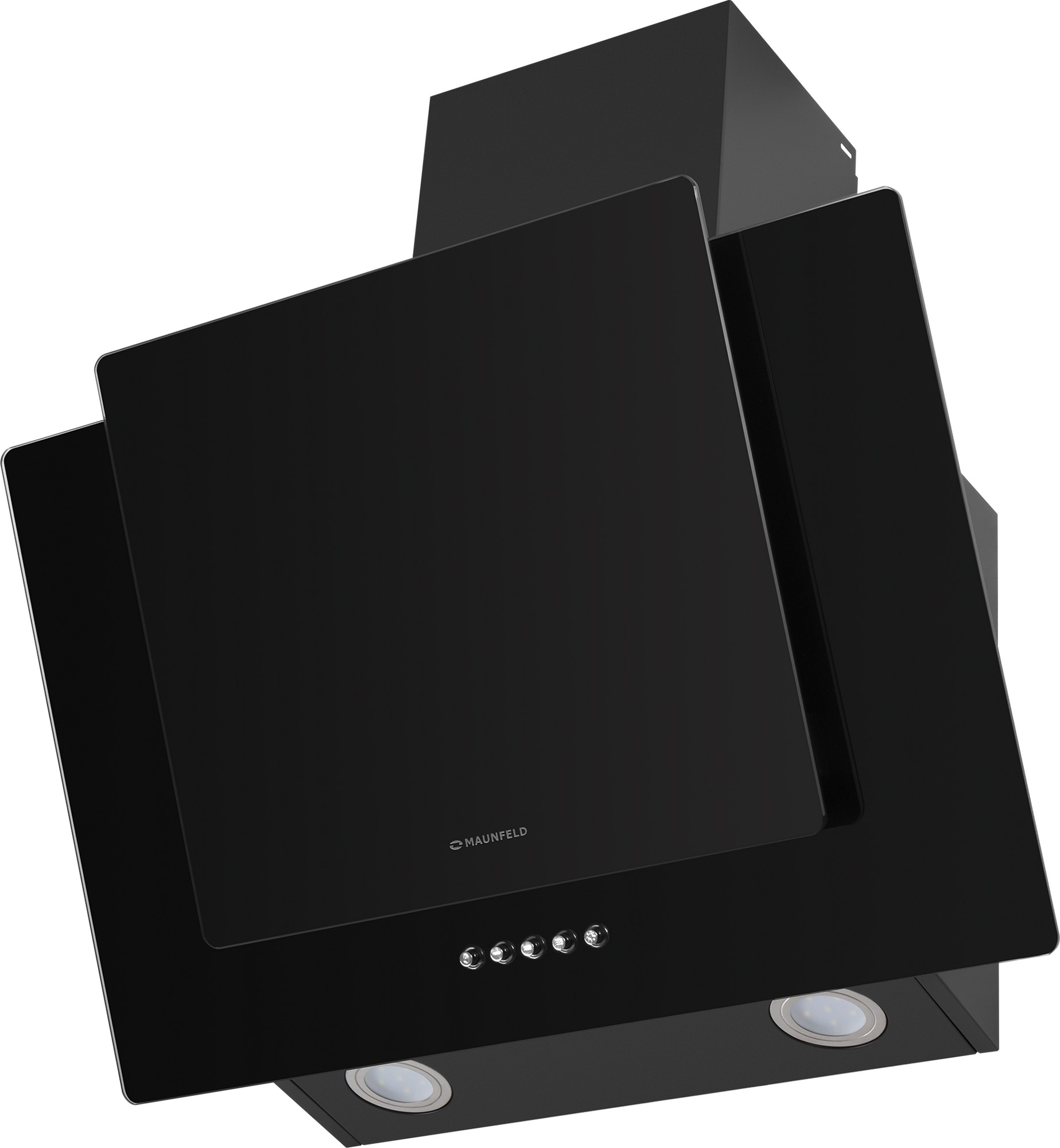 Вытяжка Maunfeld WIND PUSH 50 Glass Black — фото 2