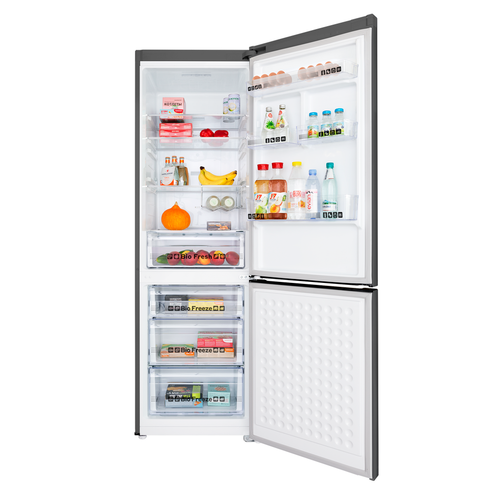 Холодильник-морозильник с инвертором MAUNFELD MFF195NFI10_IN - фото3