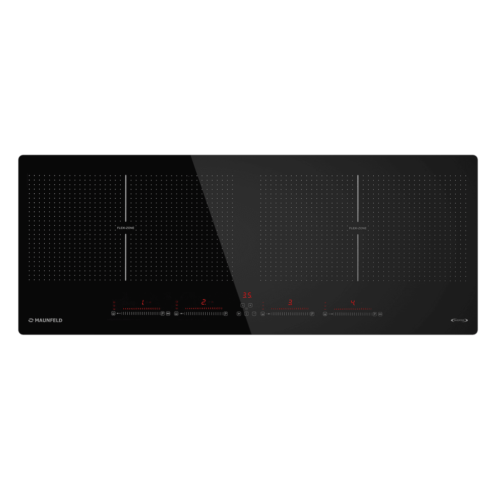 Индукционная варочная панель с двумя Flex Zone и Booster MAUNFELD CVI904SFLBK Inverter - фото1