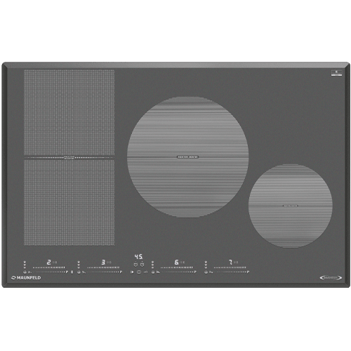 Индукционная варочная панель с&nbsp;Flex Zone и&nbsp;Booster MAUNFELD CVI804SFDGR Inverter