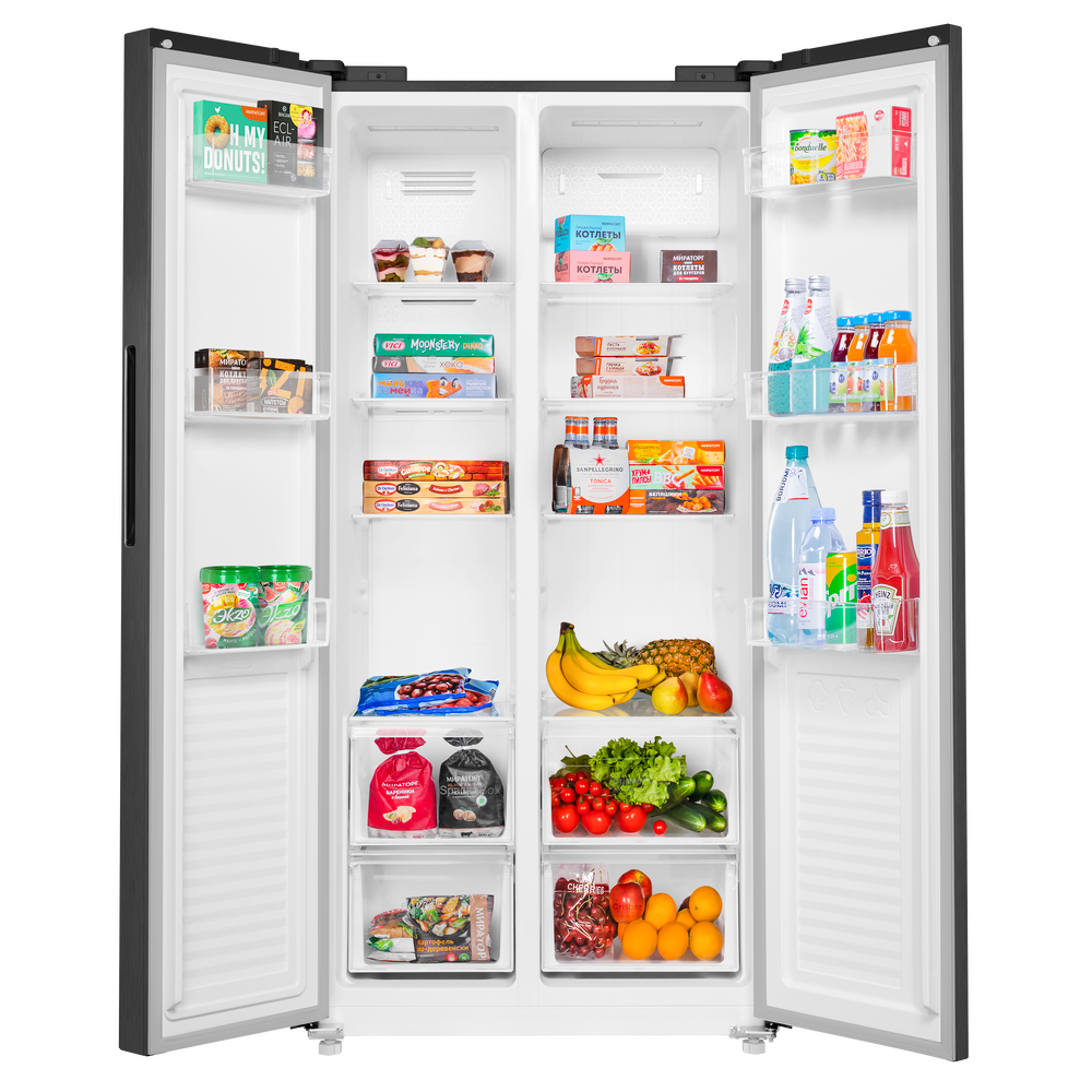 Холодильник с инвертором MAUNFELD MFF177NFSE - фото5
