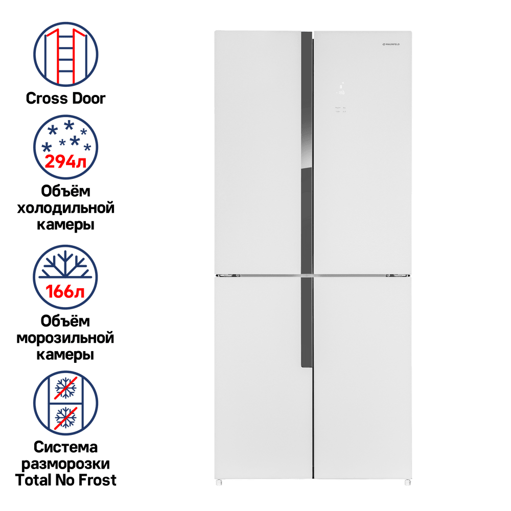 Холодильник MAUNFELD MFF181NF - фото1