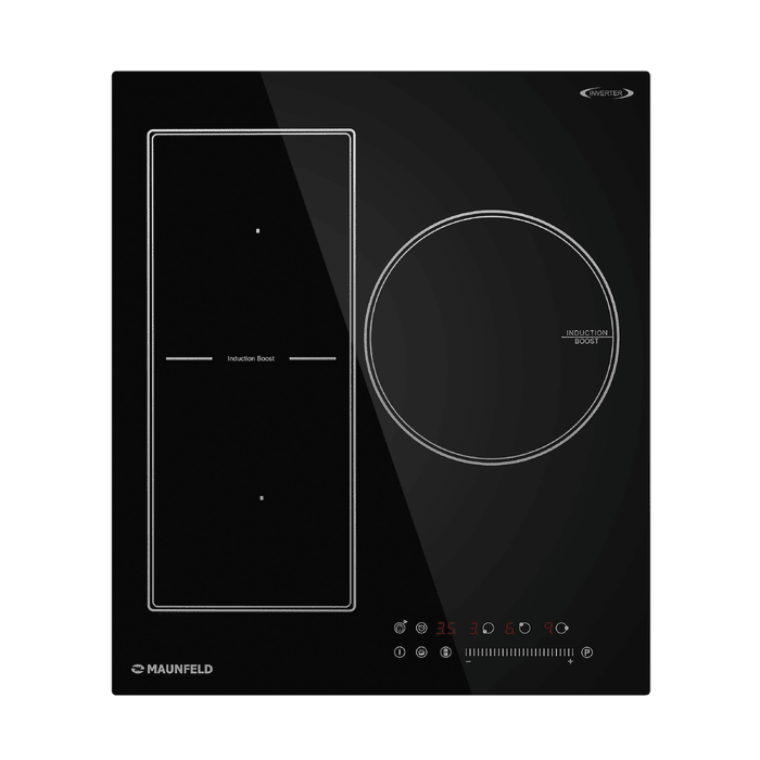 Индукционная варочная панель с&nbsp;объединением зон Bridge Induction MAUNFELD CVI453SBBK Inverter