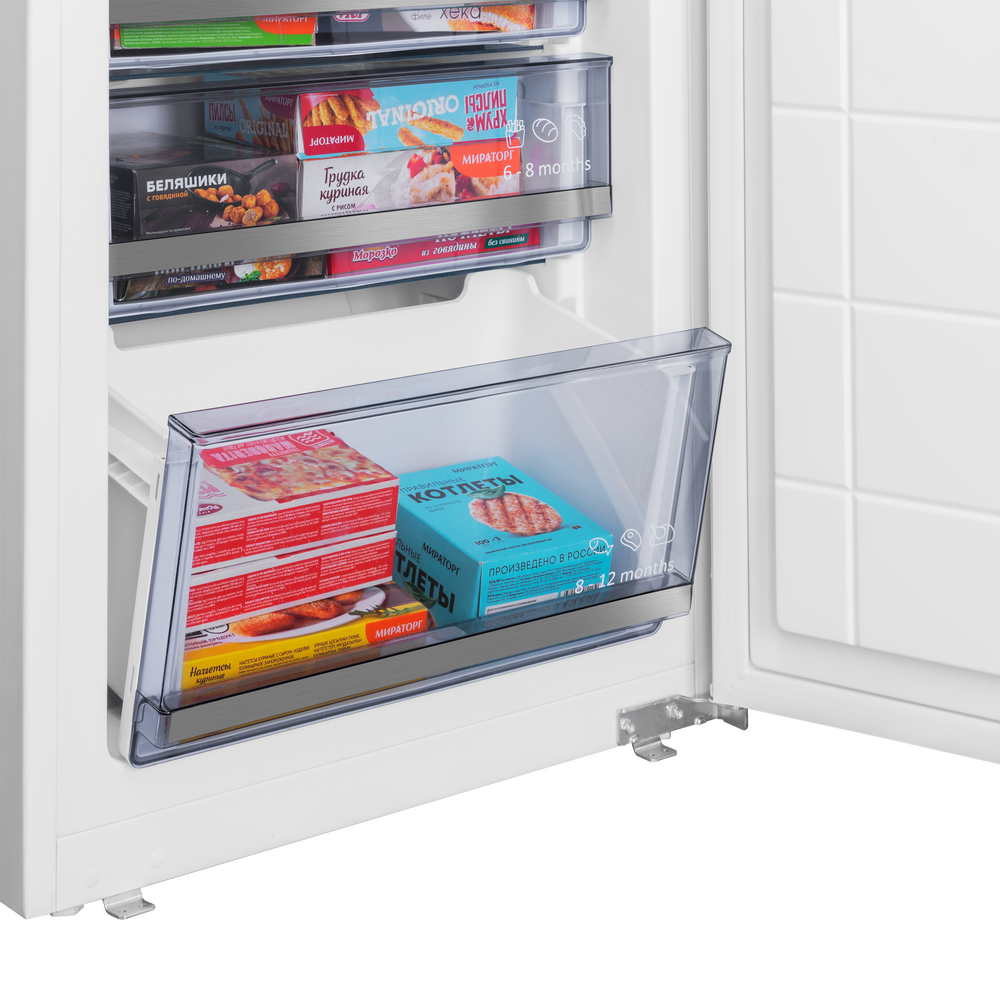 Холодильник-морозильник встраиваемый MAUNFELD MBF193NFWGR - фото12