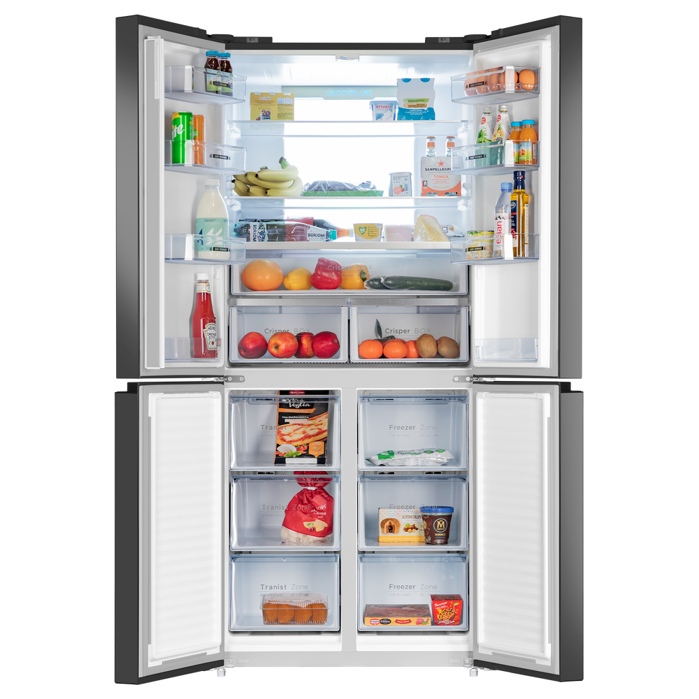 Холодильник с инвертором MAUNFELD MFF181NFSB - фото3