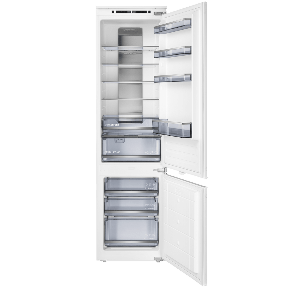 Холодильник-морозильник встраиваемый MAUNFELD MBF193NFWGR - фото3