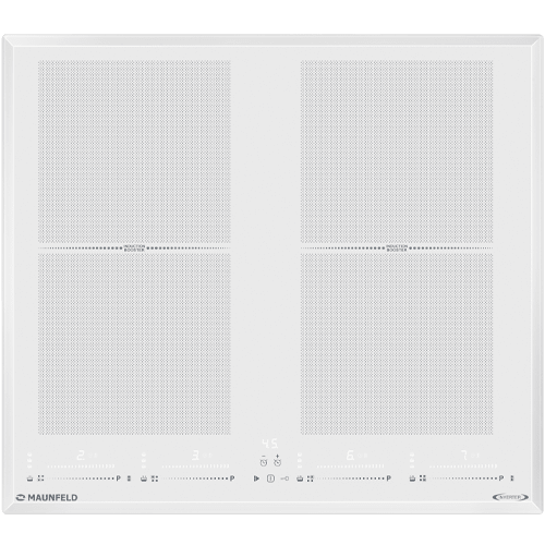 Индукционная варочная панель с&nbsp;двумя Flex Zone и&nbsp;Booster MAUNFELD CVI594SF2WH LUX Inverter