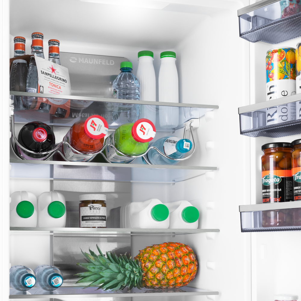 Холодильник-морозильник встраиваемый MAUNFELD MBF193NFWGR - фото7