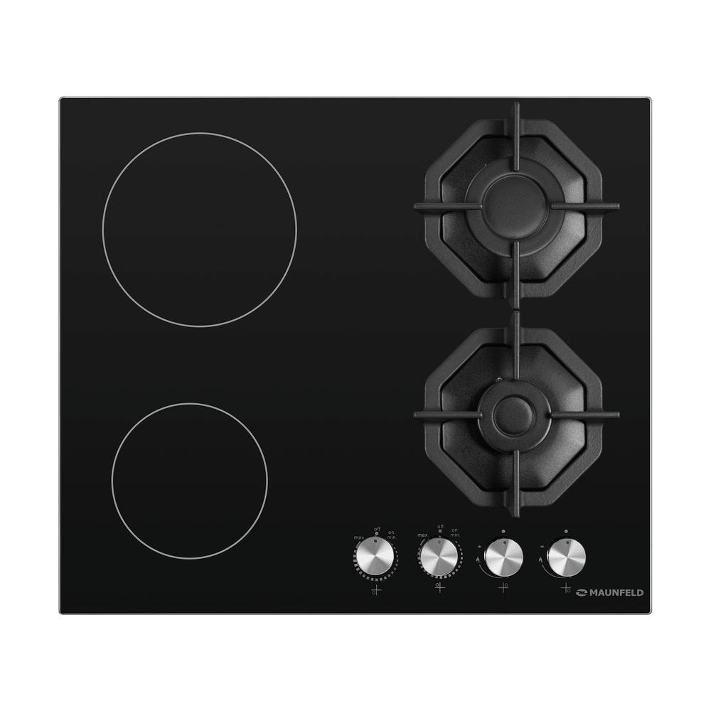 Комбинированная варочная панель MAUNFELD EEHG.642VC.2CB/KG - фото2