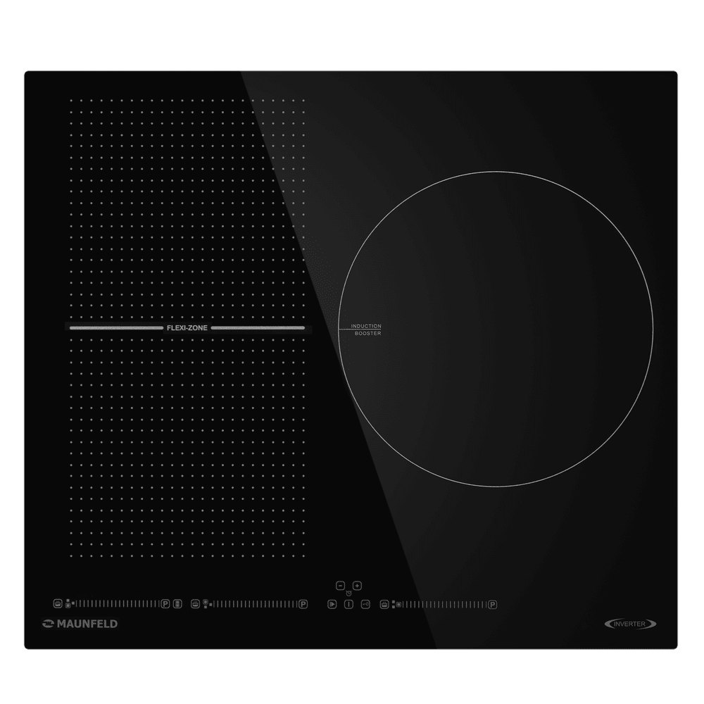 Индукционная варочная панель с Flex Zone и Booster MAUNFELD CVI593SFBK Inverter - фото1