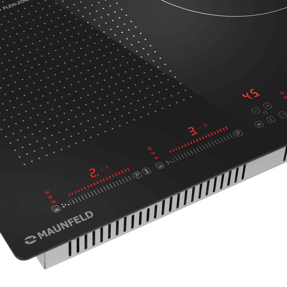 Индукционная варочная панель с Flex Zone и Booster MAUNFELD CVI804SFBK Inverter - фото5