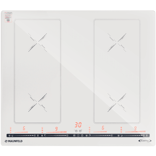 Индукционная варочная панель с&nbsp;объединением зон Bridge Induction MAUNFELD CVI594SB2BGA Inverter