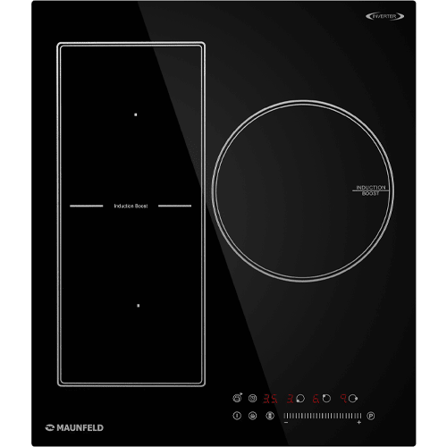 Индукционная варочная панель с&nbsp;объединением зон Bridge Induction MAUNFELD CVI453SBBK Inverter