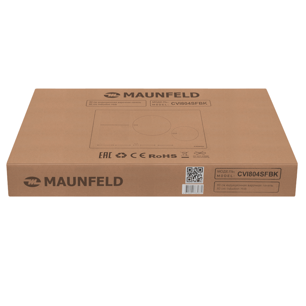 Индукционная варочная панель с Flex Zone и Booster MAUNFELD CVI804SFBK Inverter - фото10